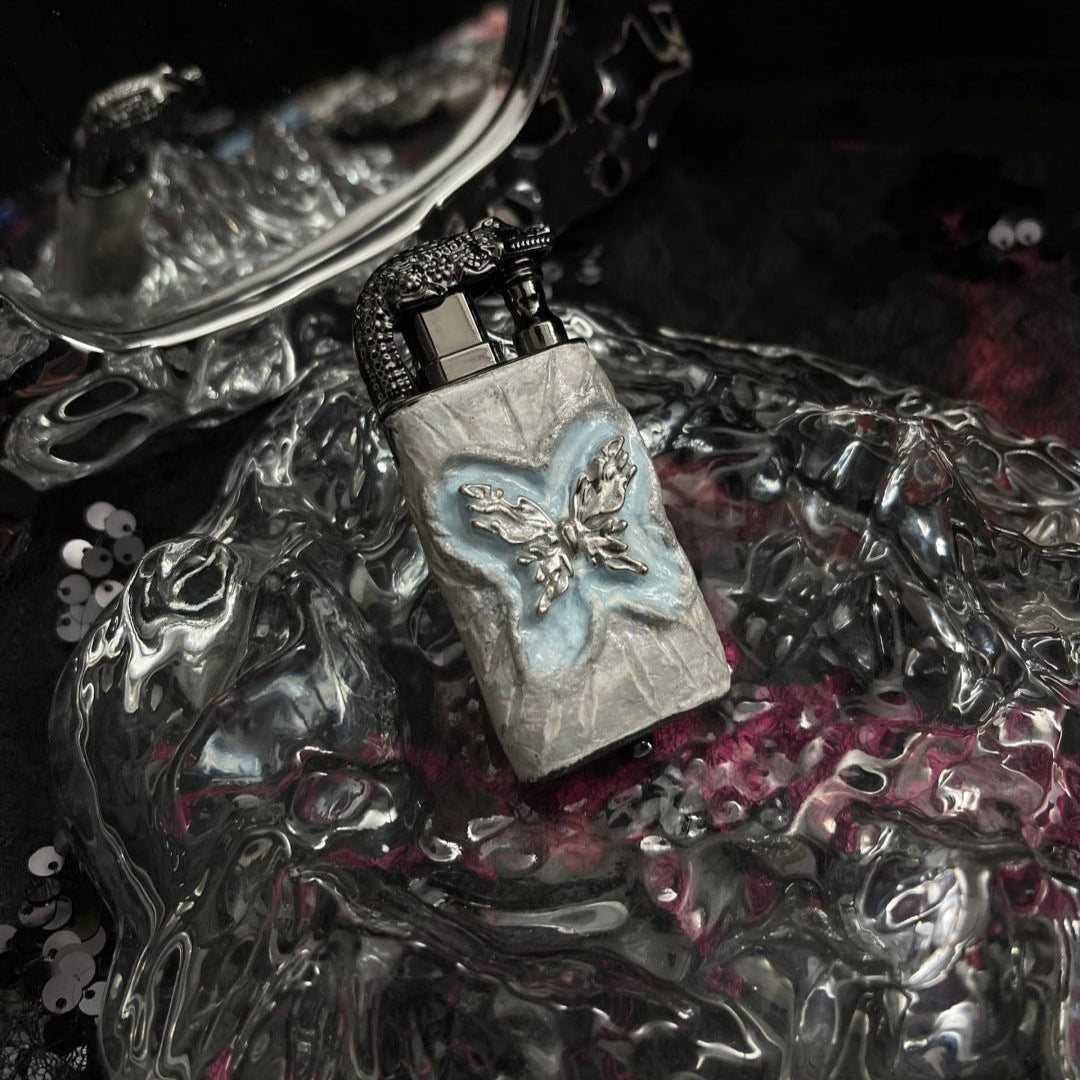 Metallic Butterfly Lighter