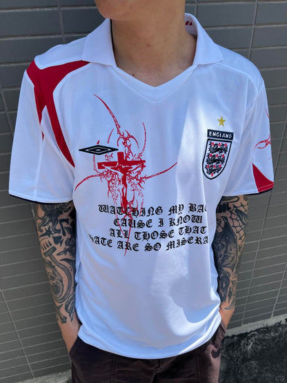 PT269 1:1 Cybersigilism Remake England Jersey