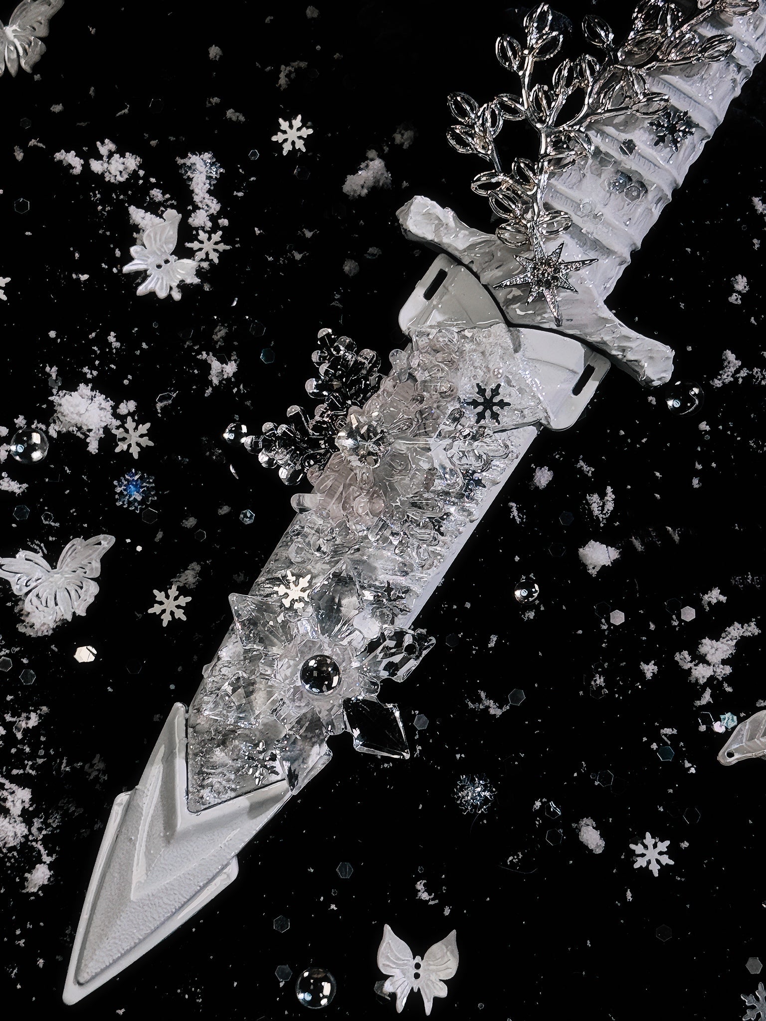 Christmas Limited Series-Christmas snowflakes dagger