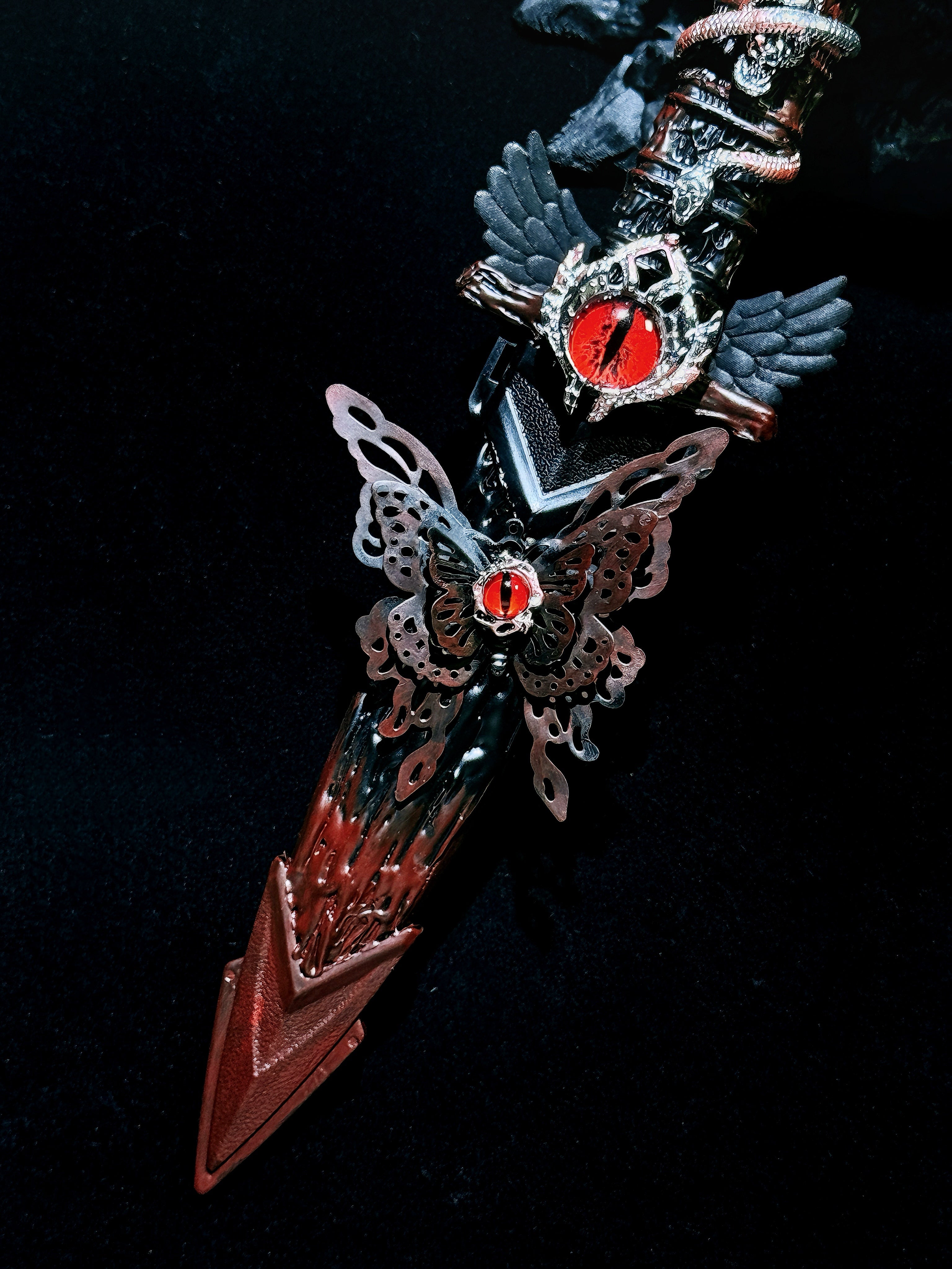 Handmade dagger-Devil's Butterfly