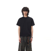 Splicing Thread Short Sleeve Shirt