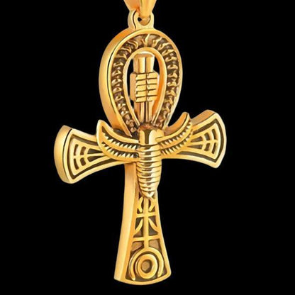 "Egyptian AHNK Cross Necklace"