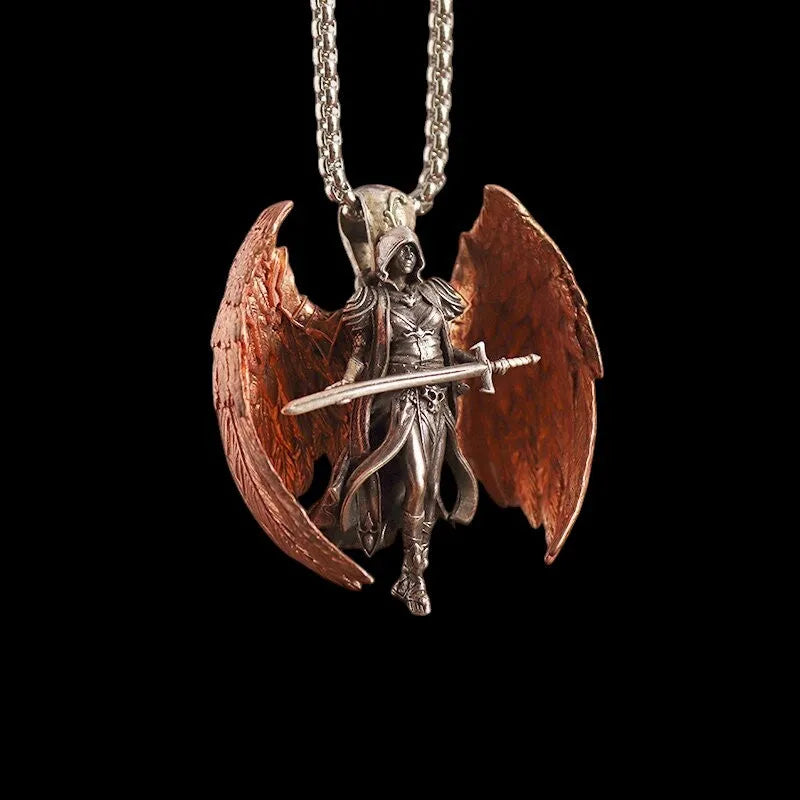 &quot;Scarlet Holy Angel Necklace&quot;