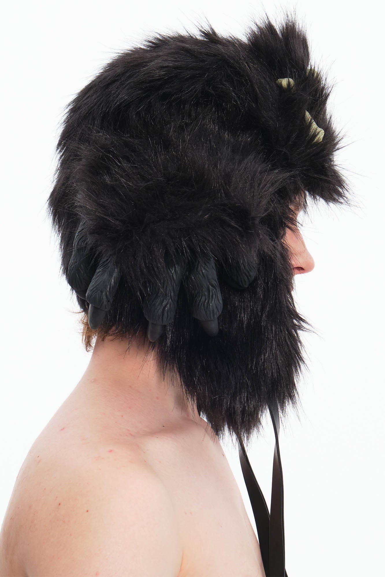 Bone Claw Faux Fur Hat