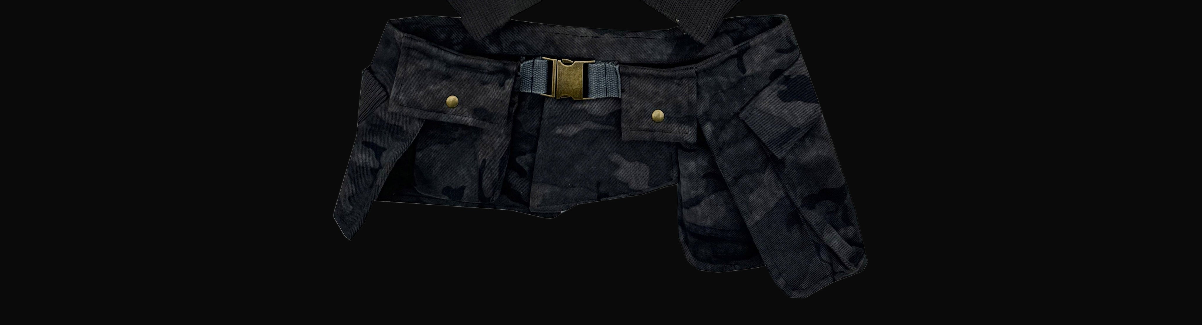 FUTUREOFX Tactical Camouflage Waist Bag Tactical Cotton Jacket