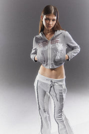 Shadow Script Zip-Up