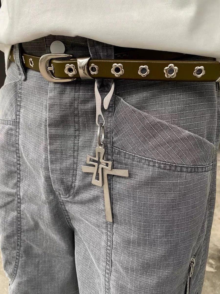 Double Cross Keychain