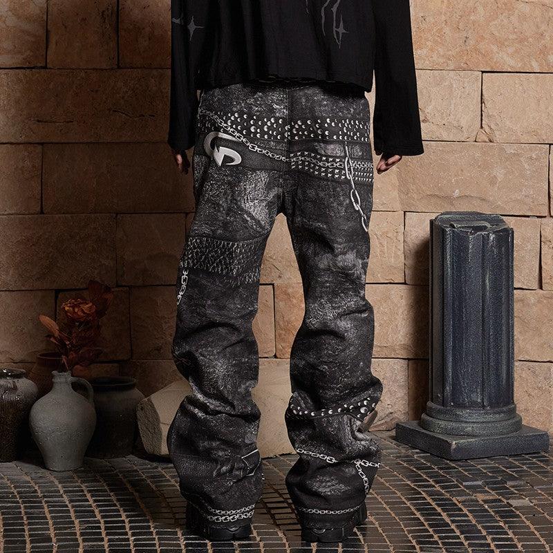 DND4DES Digital Grave Digger Denim Jeans