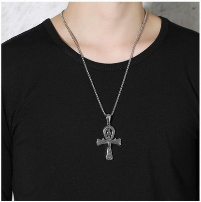 "Egyptian AHNK Cross Necklace"