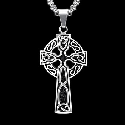 "Celtic Sand Storm Cross Necklace"