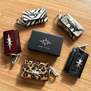 Remedy Metal Cowhide Coin/Card Holder
