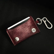 Remedy Metal Cowhide Coin/Card Holder