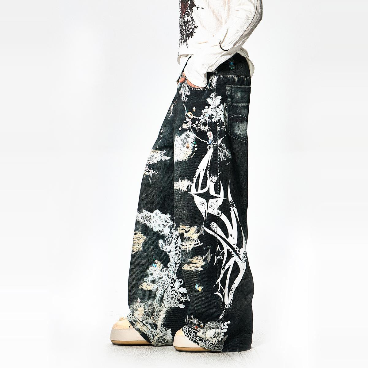 Faychui "Dekay Gem Ruinz" Denim Jeans