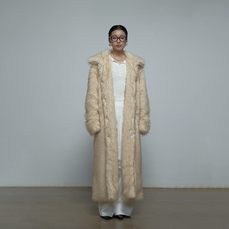 Arctic Long Fur Coat