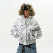 "Drago" Camo Cotton Nbomber Jacket