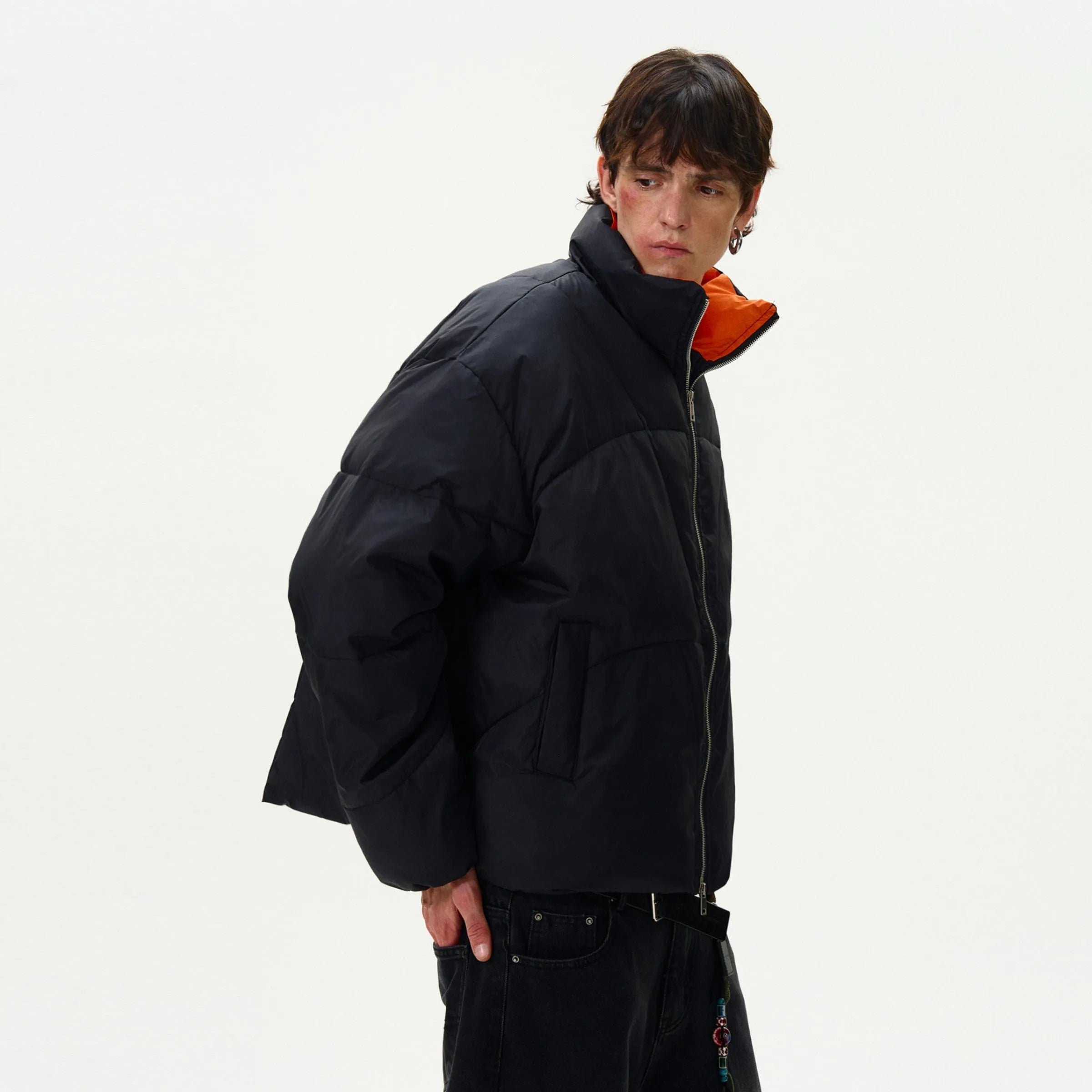 "Gemini" 2 Faced Pure Cotton Coat