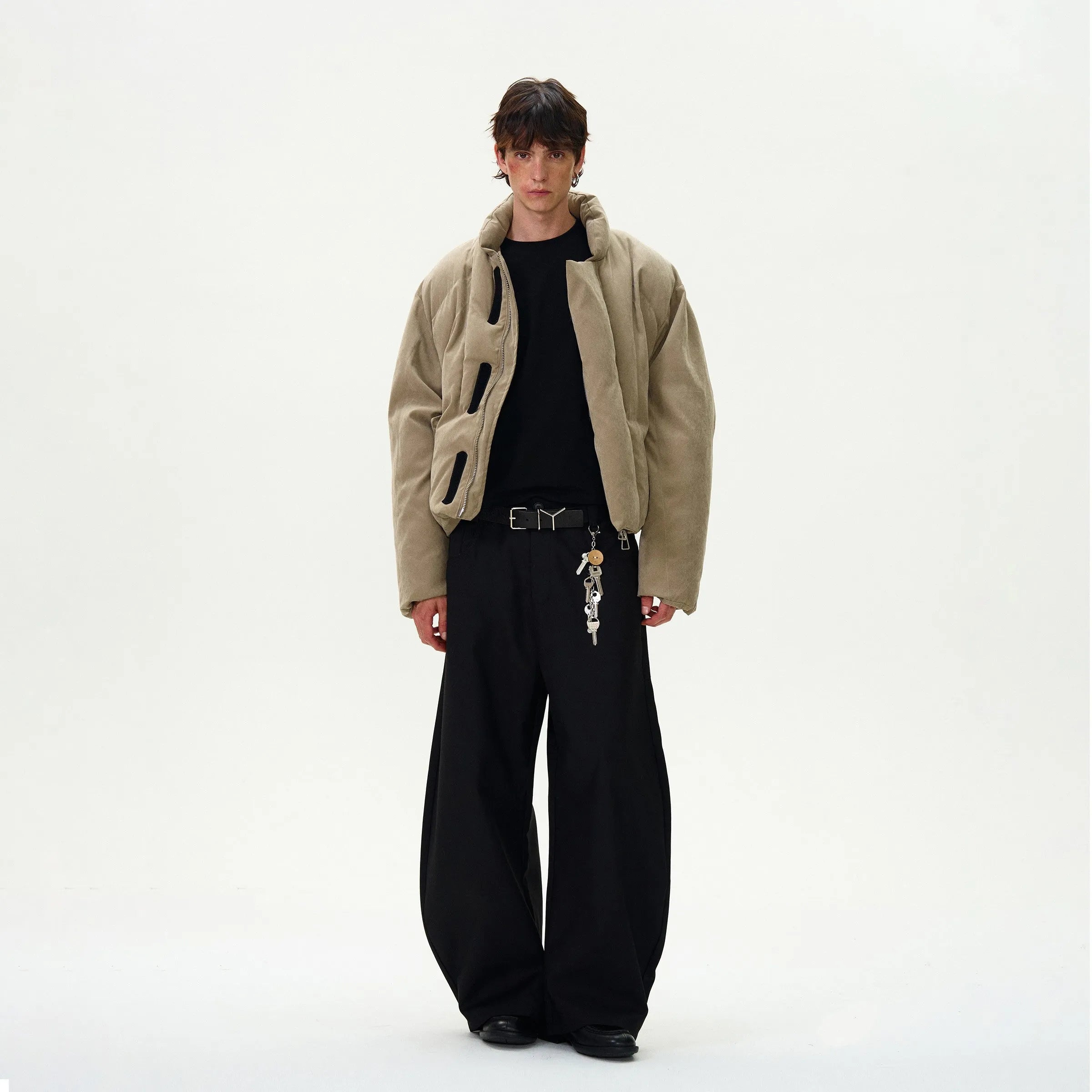 "Jo$hua" Brushed Cotton Armor Coat