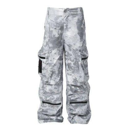 Snow Snake Skin Dark Tactical Trousers