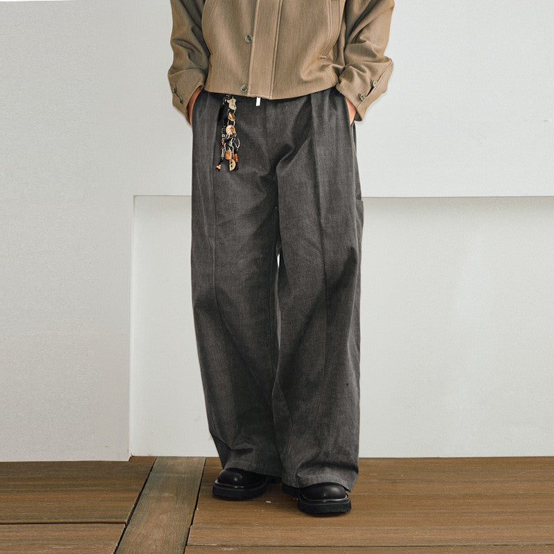 Pleated Casual Trousers