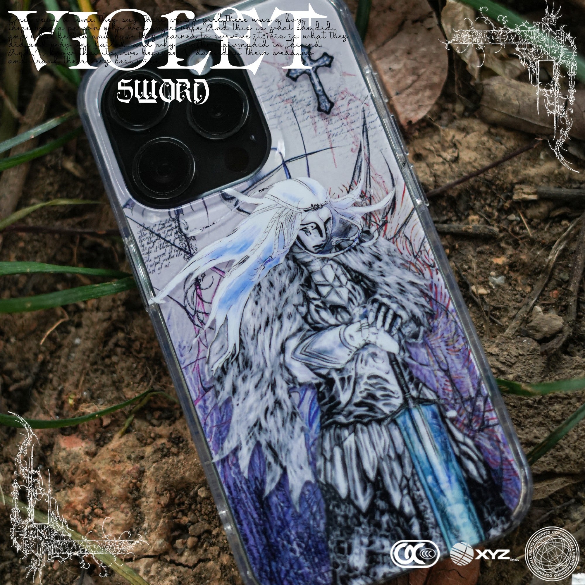 "Skyrim Knight" Spliced Phone Case
