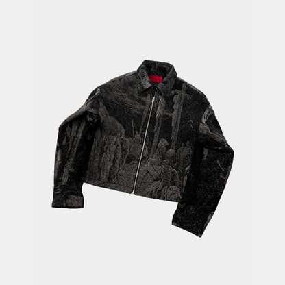 &quot;Holy Light&quot; Heavyweight Jacquard Jacket