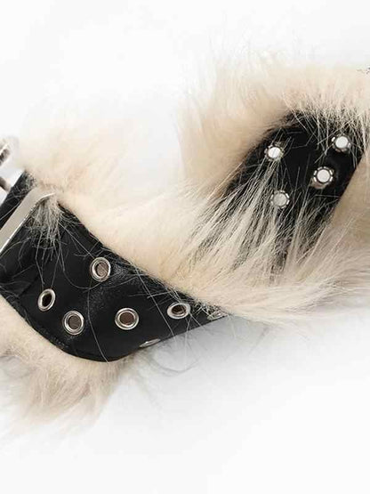 Fur Retro Belt