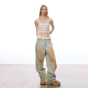 Golden Haze Lambskin Waist Jeans