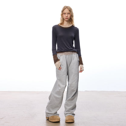 Luxe Lambskin Sweatpants