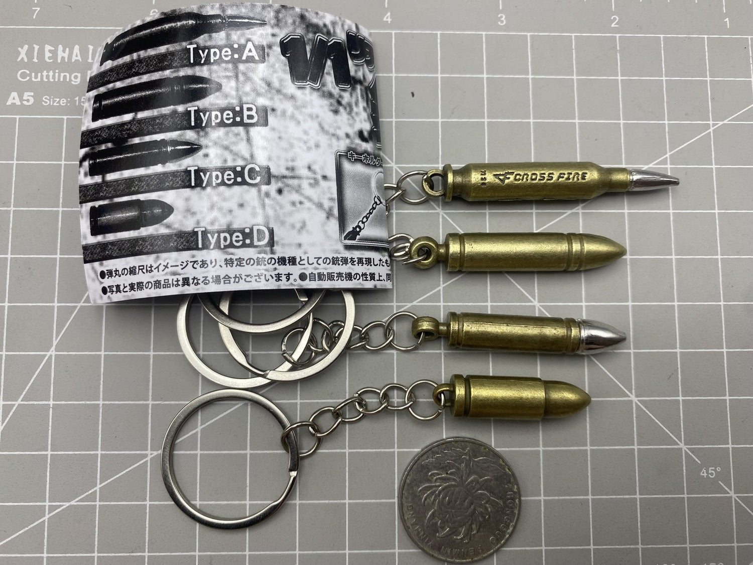 Crossfire Bullet Keychain – Tactical Edge