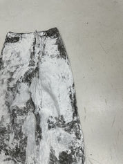Monochrome Chaos Denim