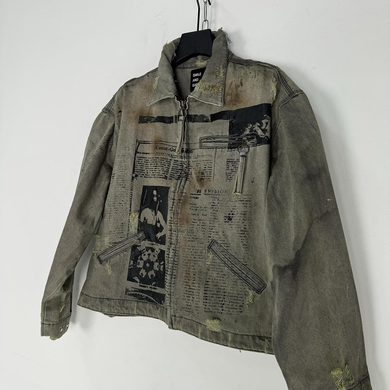 Distressed Press Jacket