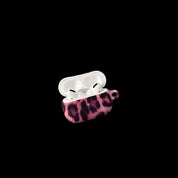Pink Leopard Print Airpod Case