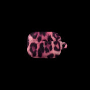 Pink Leopard Print Airpod Case