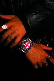 UK Flag Illusion Bracelet
