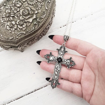 Lolita Cross Choker Necklace