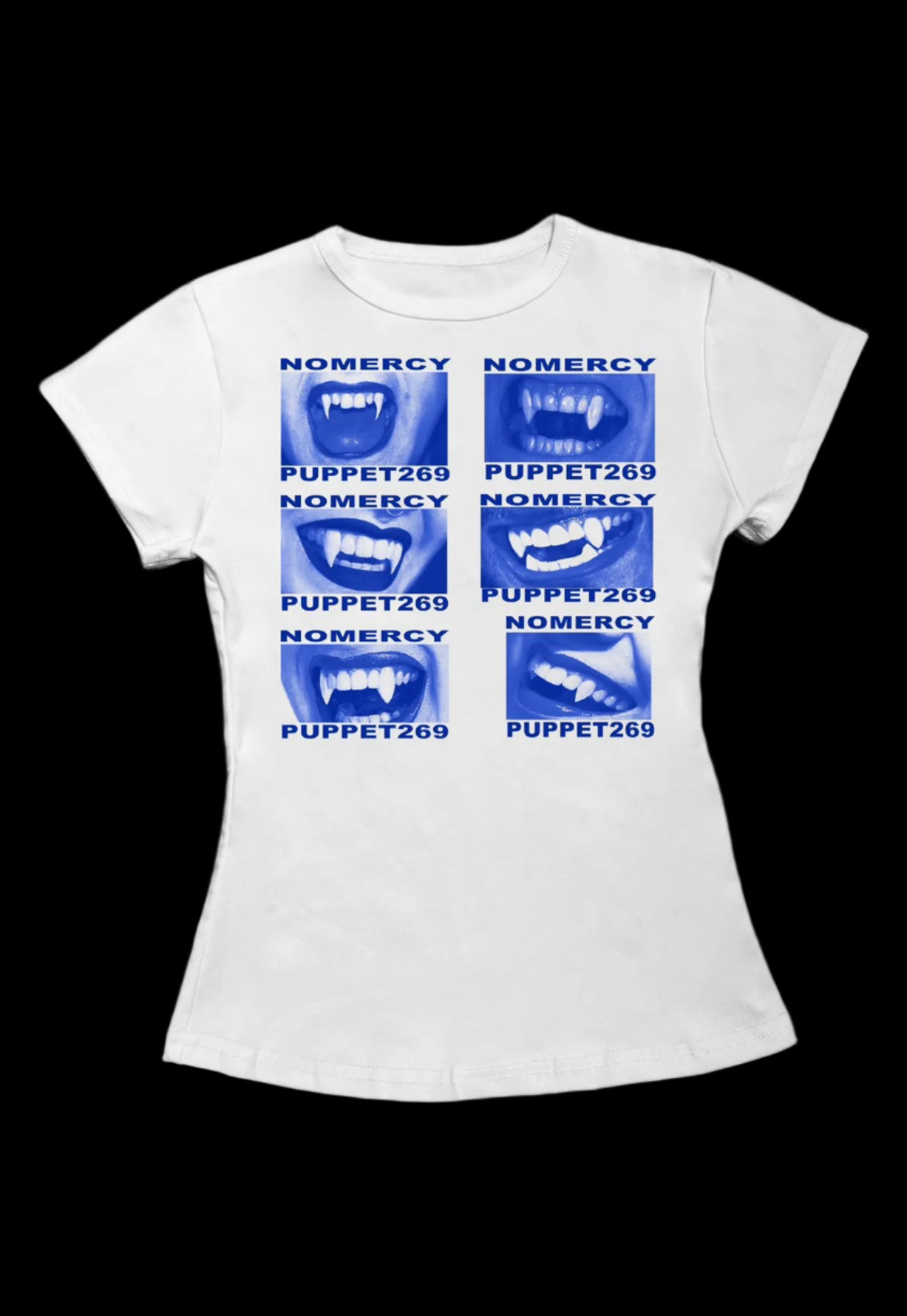 NoMercy Vampire Grin Graphic Tee