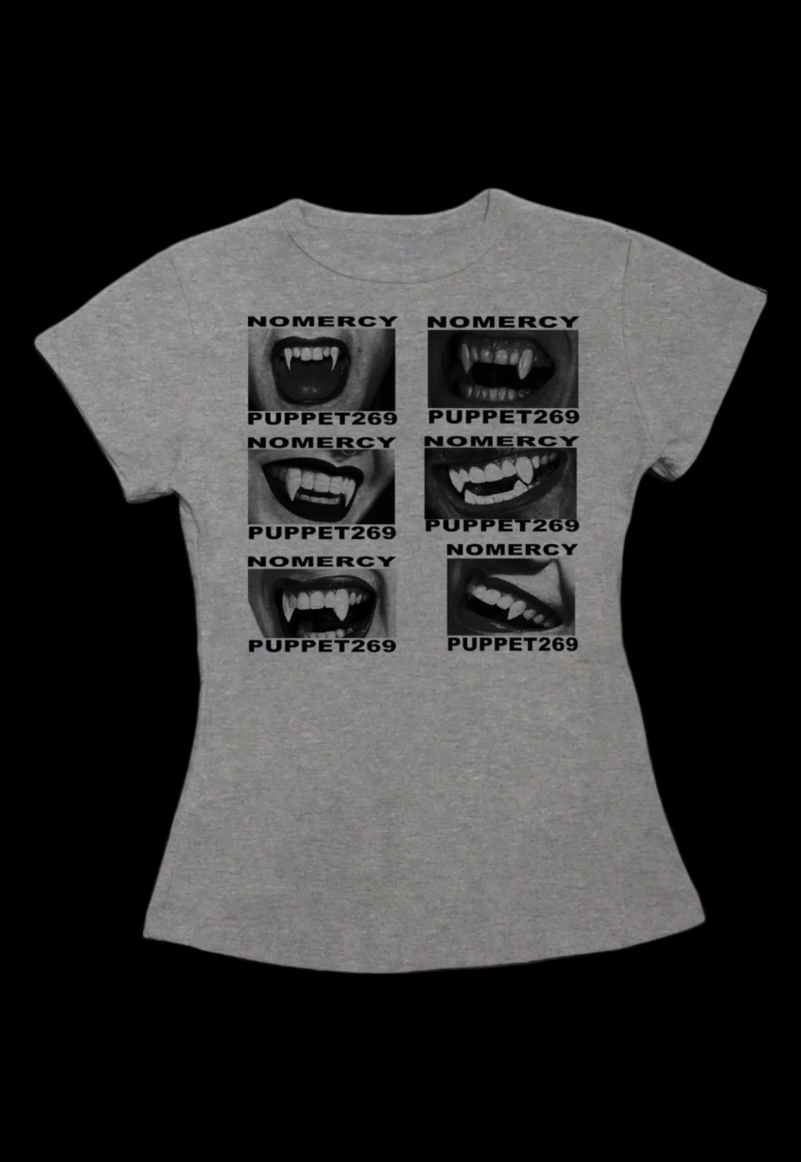 NoMercy Vampire Grin Graphic Tee
