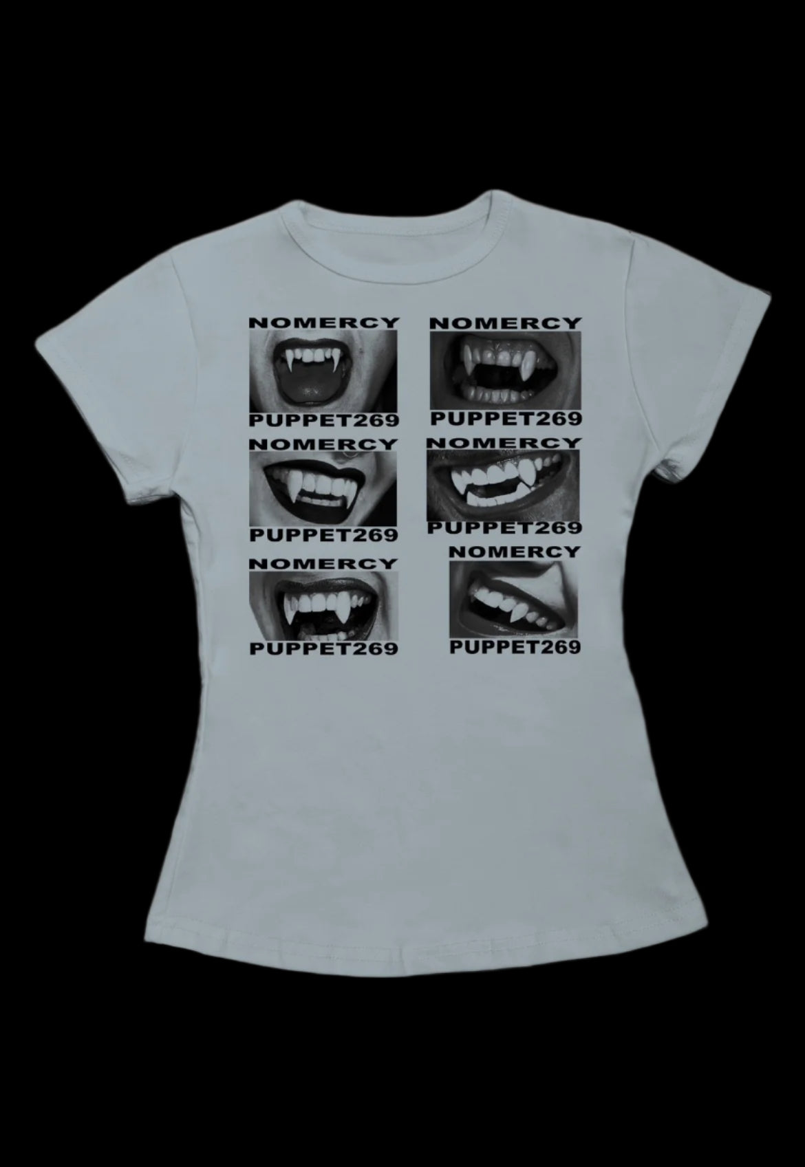 NoMercy Vampire Grin Graphic Tee