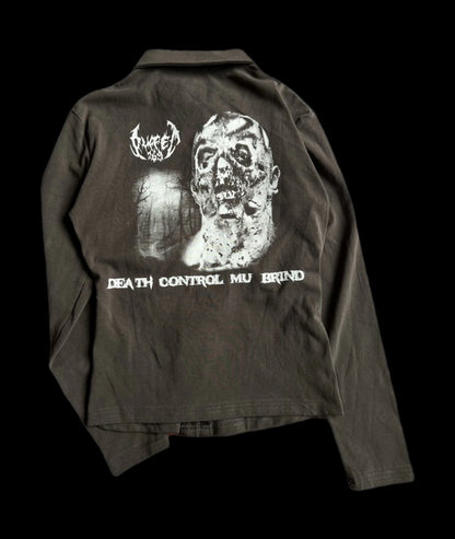 Gothic Long Sleeve Polo Shirt
