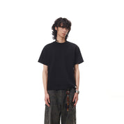 Splicing Thread Short Sleeve Shirt