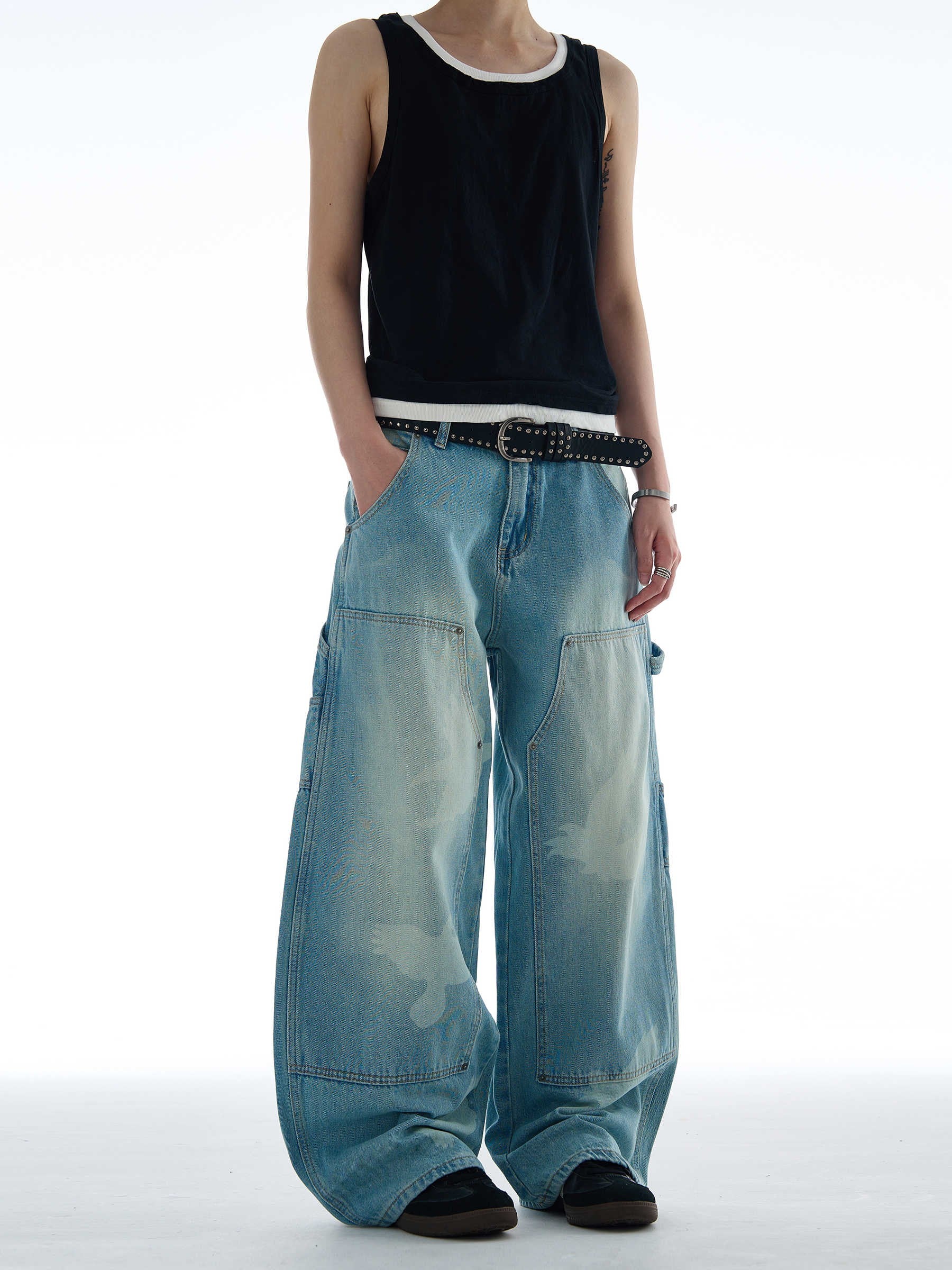 Skybound Baggy Denim Jeans