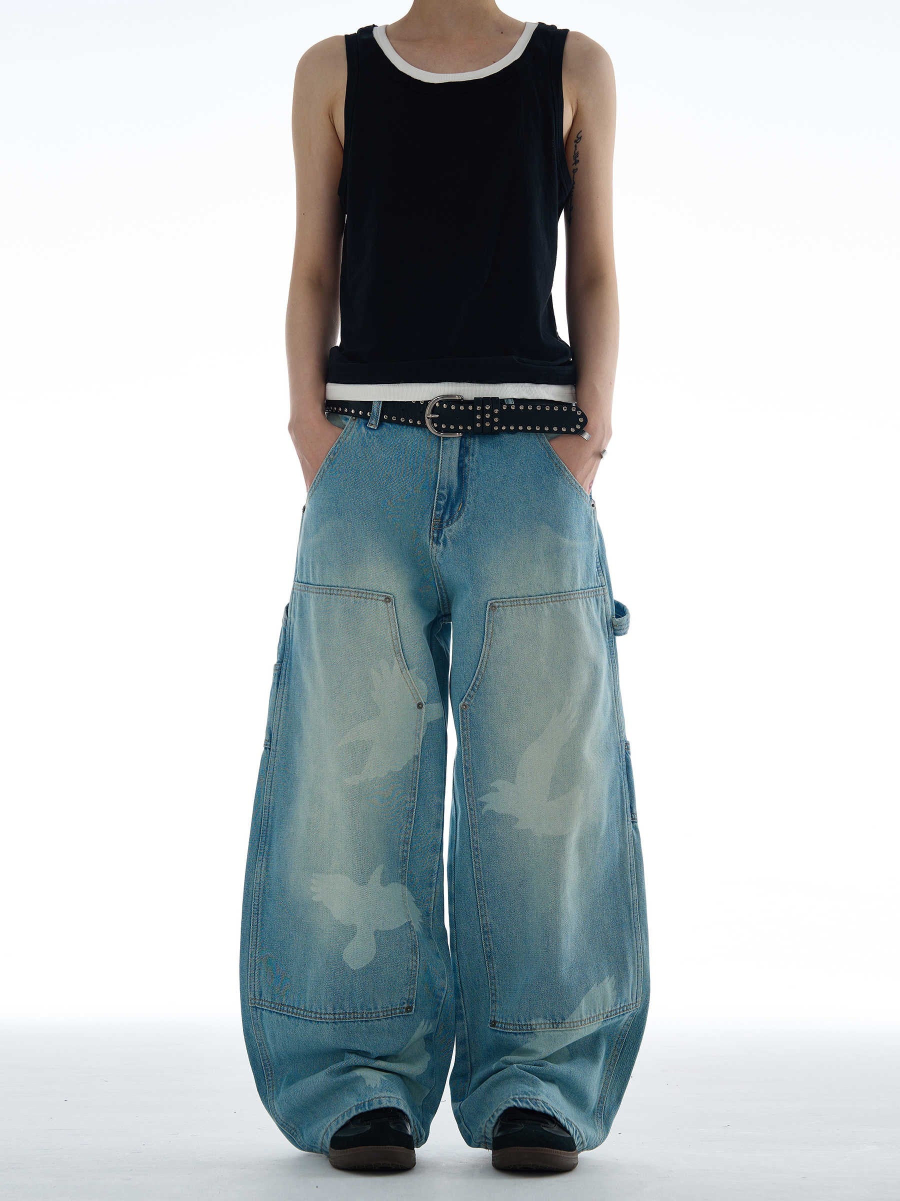Skybound Baggy Denim Jeans