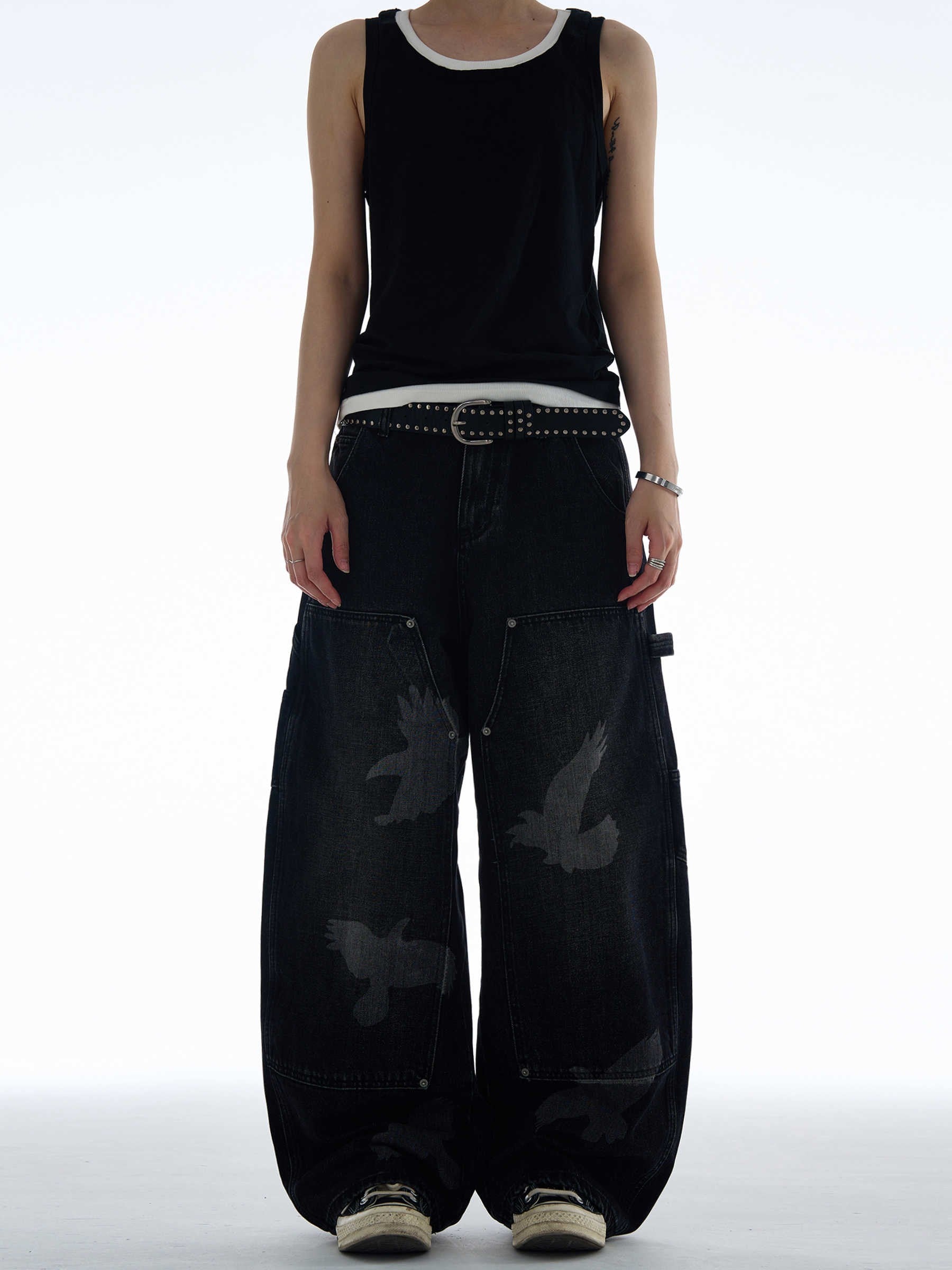 Dark Wing Denim Jeans