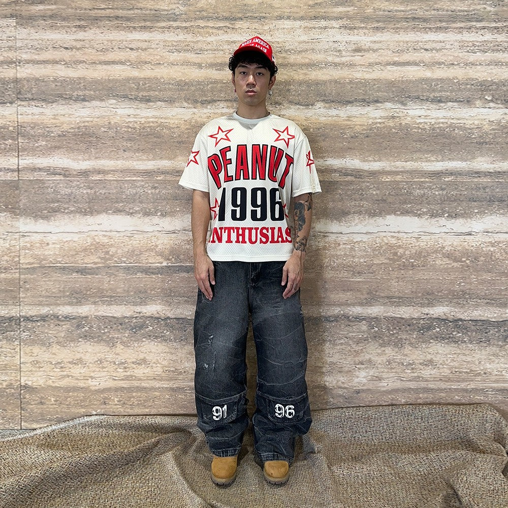 Grunge Era Baggy Denim Jeans