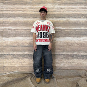 Grunge Era Baggy Denim Jeans