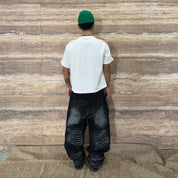 Wrinkle Rush Baggy Denim Jeans