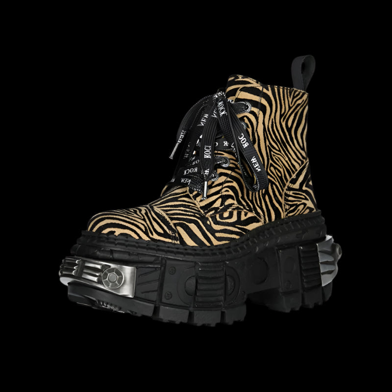Savage Leopard Print Boots