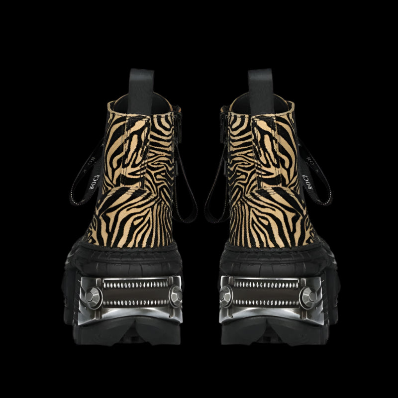 Savage Leopard Print Boots