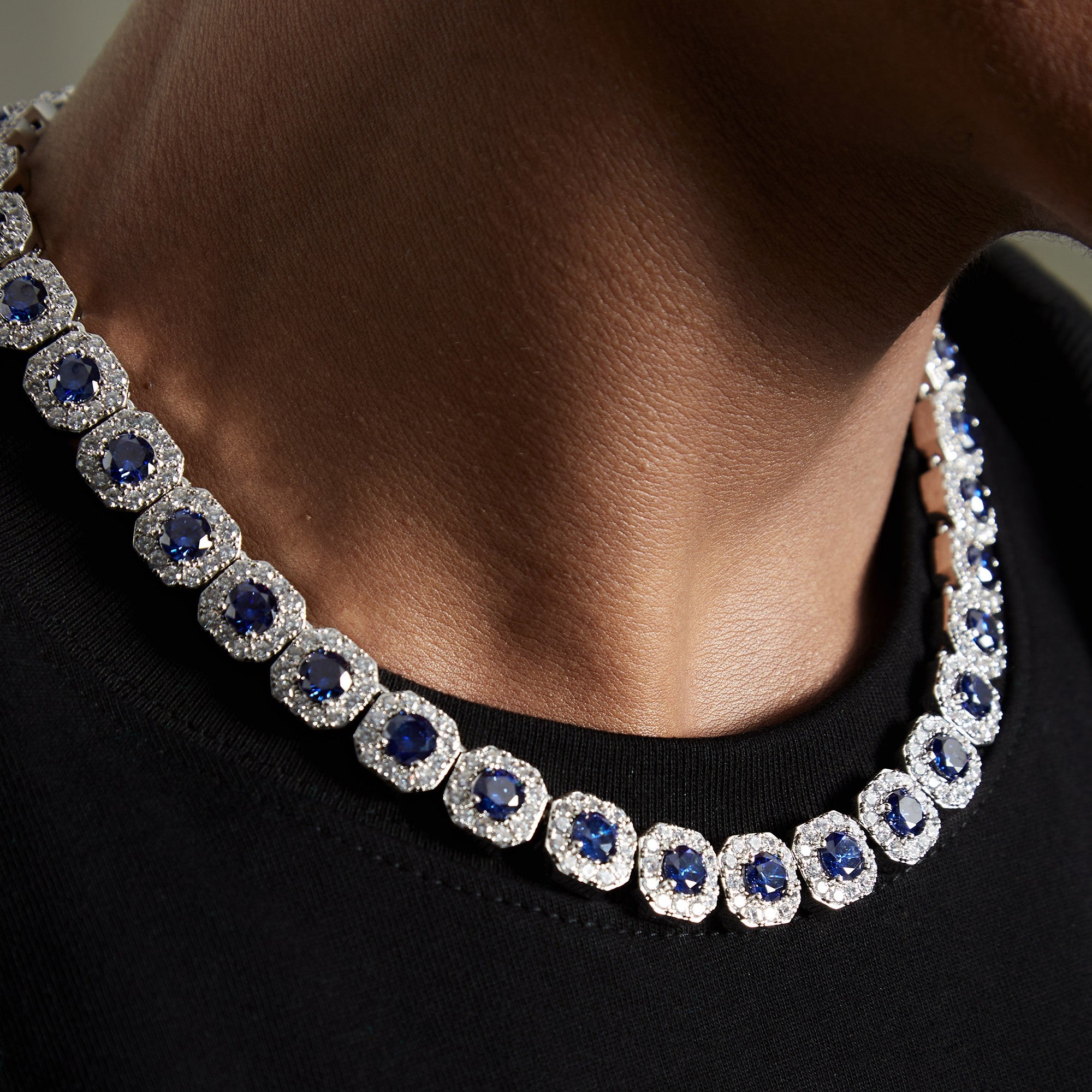 Bluestone Drip Necklace