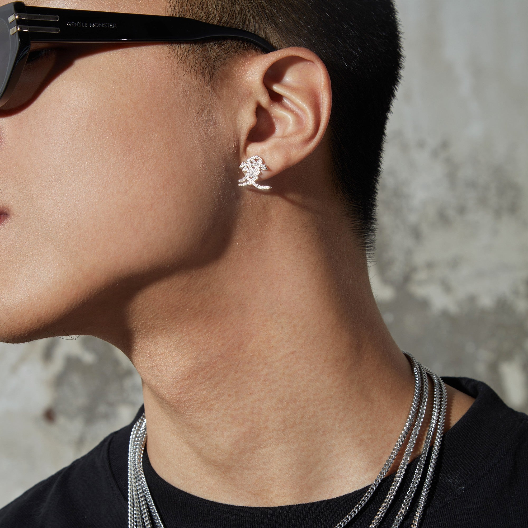 Ice Glyph Earrings